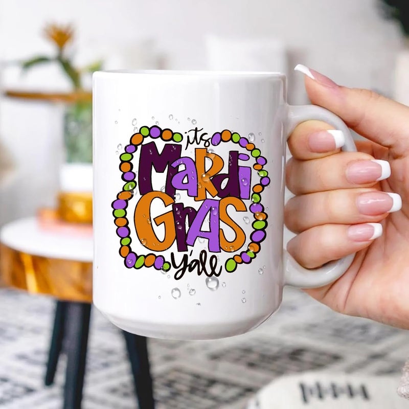 Tintnut Mardi Gras Permanent Vinyl - 16 Sheets 12"x10" Vintage Color Shrove Tuesday Adhesive Sheets Multicolored Permanent Adhesive Vinyl for Cutting Machine, Home Decor Self Sticker - Image 5